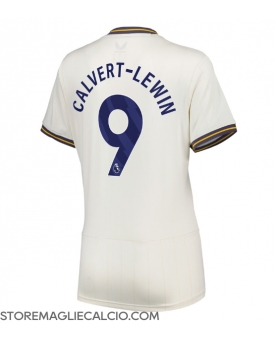 Everton Dominic Calvert-Lewin #9 Maglia Gara Terza Repliche 2024-25 Donna